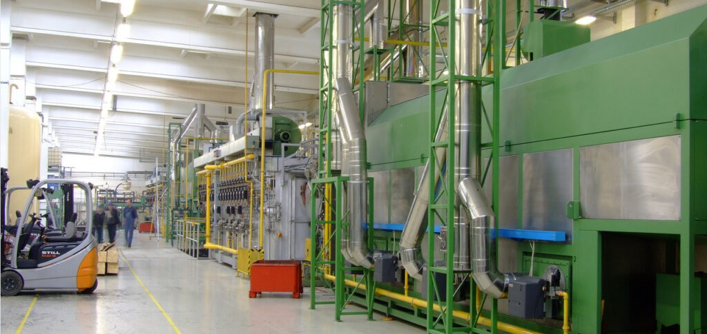 Interior de nave industrial